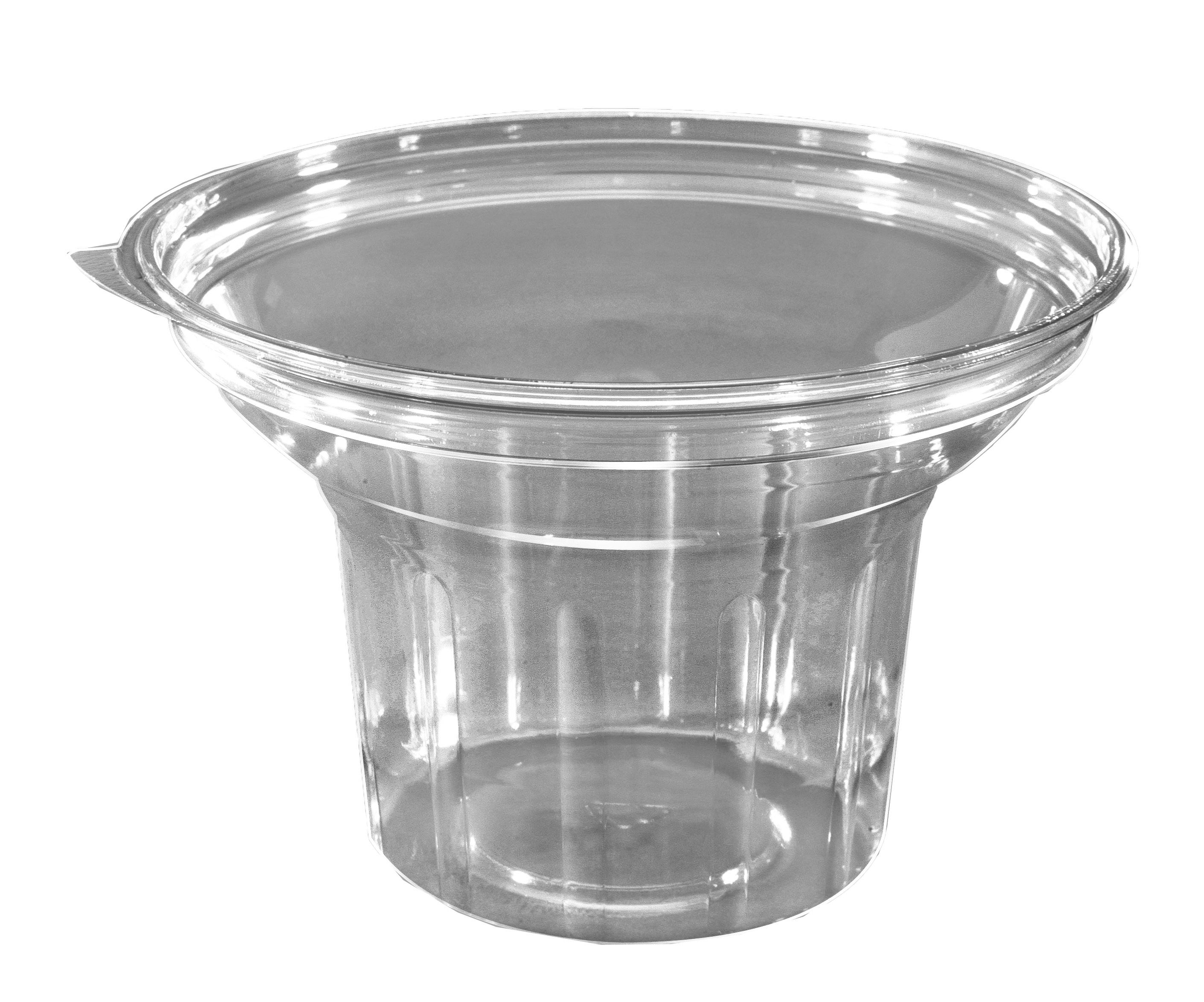 Parfait Dessert Container Base 6 OZ PET Clear Round 1000/Case
