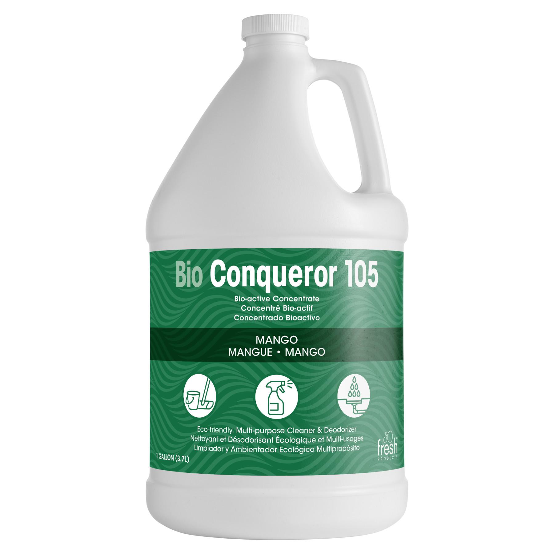 Bio-Conquerer 105 Odor Counteractant Mango Clear 1 GAL Concentrate 4 Count/Case