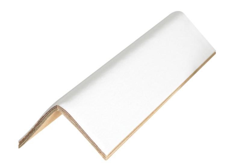 Victoria Bay Edgeboard 2X2X36 IN White/ Kraft Paperboard 0.160GA Medium Duty 100/Case