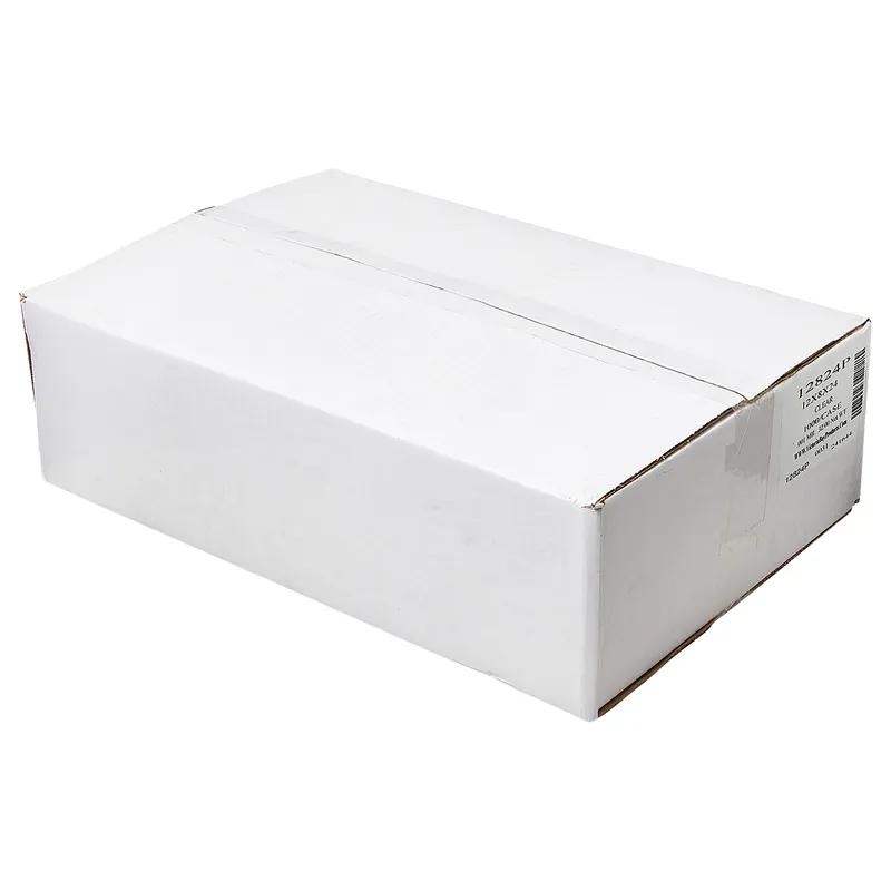 Victoria Bay Bag 12X8X24 IN Linear Low-Density Polyethylene (LLDPE) 1MIL Clear FDA Compliant Poly 1000/Case