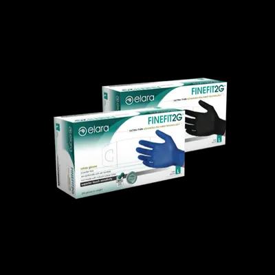 FINEFIT2G Gloves Small (SM) Blue Lightweight Nitrile Powder-Free 1000/Case