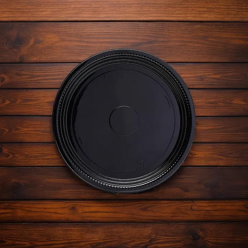 WNA CaterLine® Serving Tray 16 IN PET Black Round 25/Case