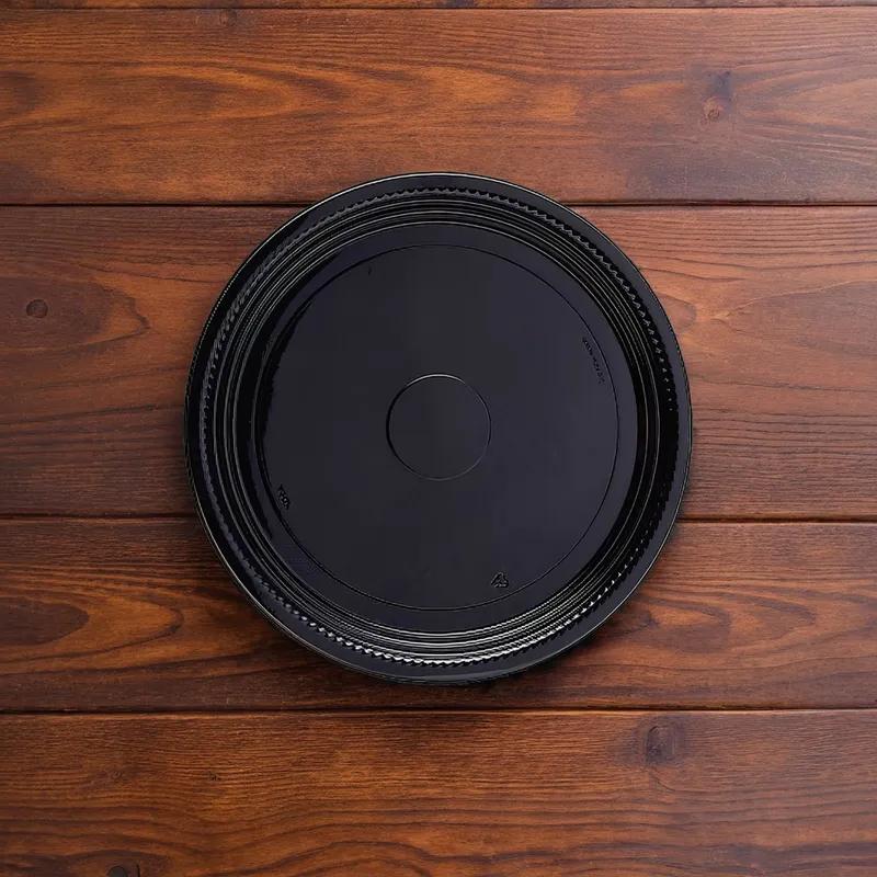 WNA CaterLine® Serving Tray 16 IN PET Black Round 25/Case