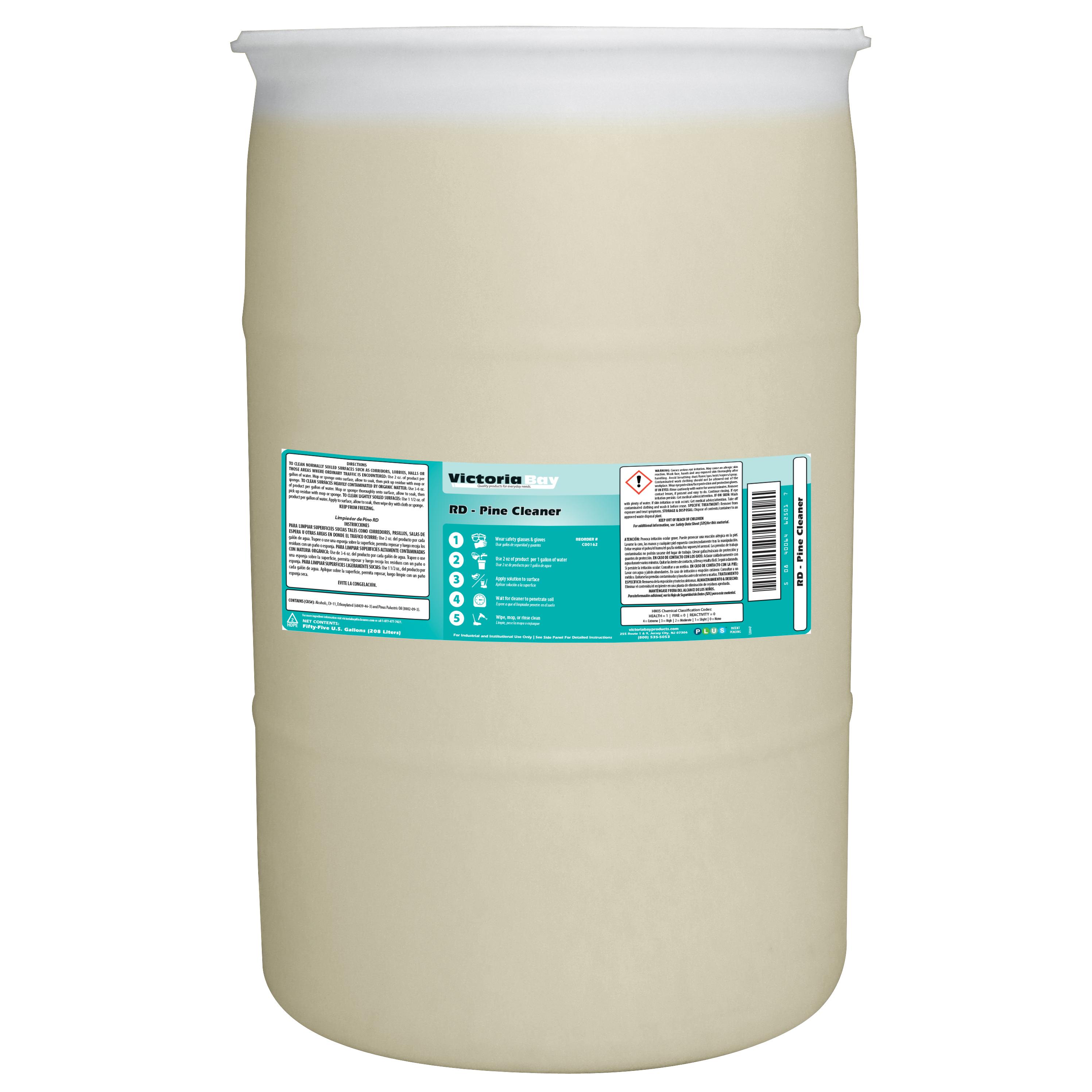 Victoria Bay RD Pine Cleaner 55 GAL 1/Drum