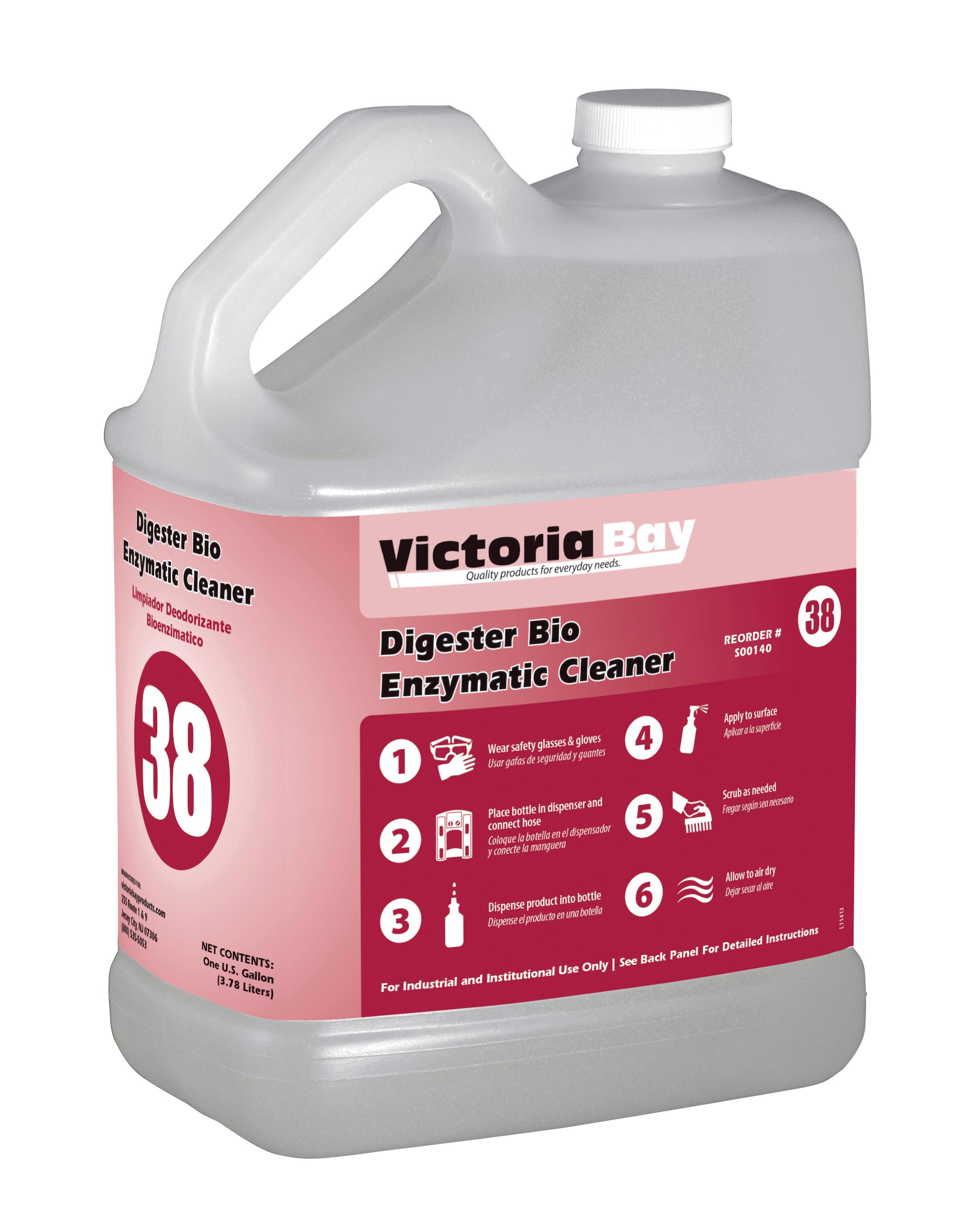 Victoria Bay Digester Bio Enzymatic Cleaner CMS #38 1 GAL 2/Case