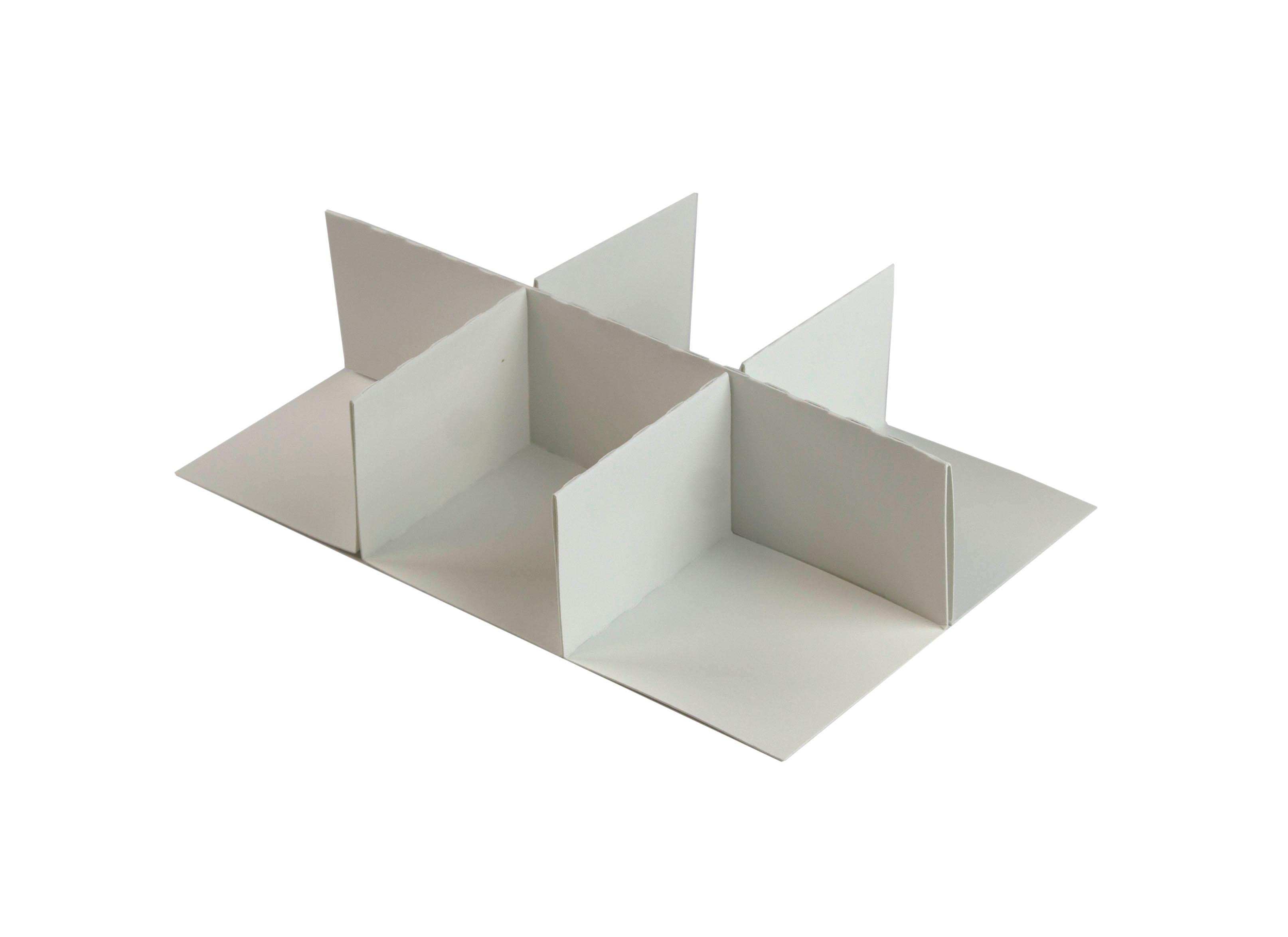 Strawberry Insert Jumbo 2.5625X2.5 IN 6 Compartment White 50/Case