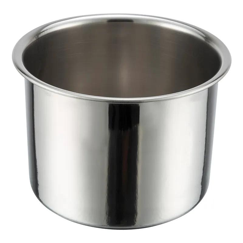 Water Pan 18/0 Stainless Steel Round 1/Each