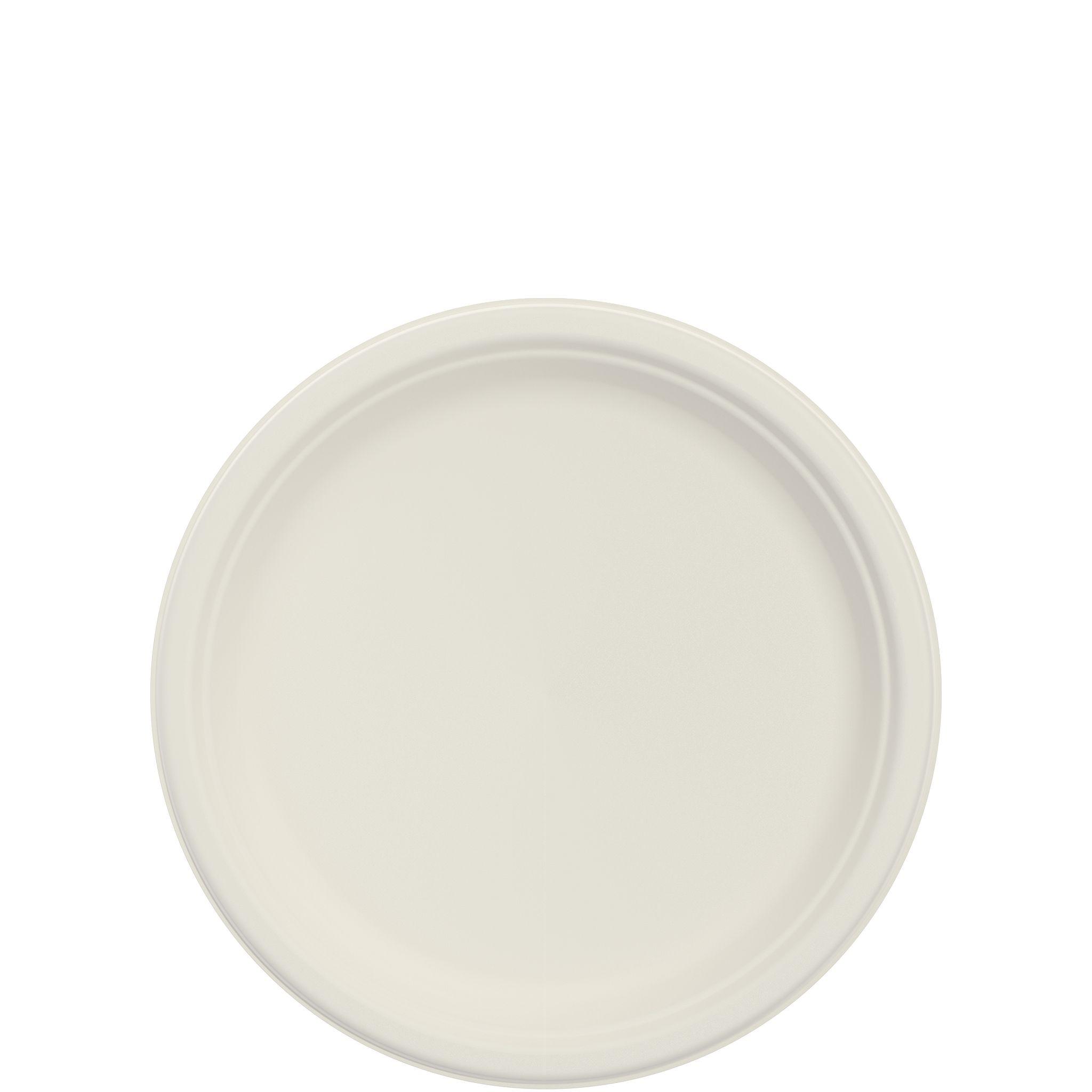 Dart® Plate 9X0.98 IN Fiber Natural Round 125 Count/Bag 4 Bags/Case 500 Count/Case