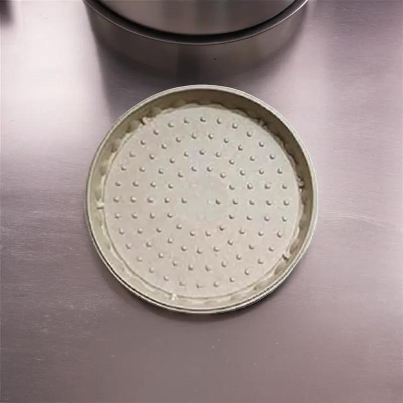 Pizza Box 12 IN Plant Fiber Natural Plain Round 100/Case