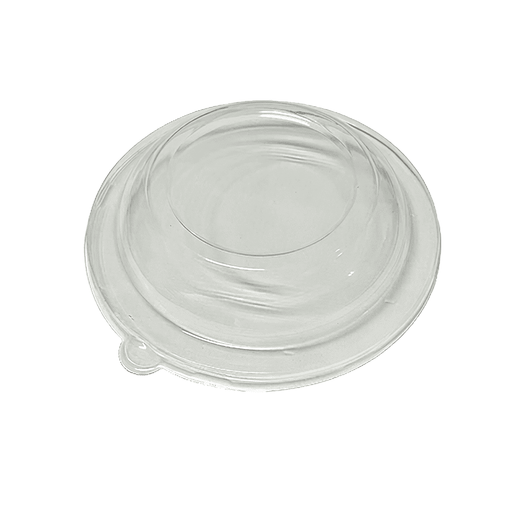 Victoria Bay Lid Dome 6.2X0.8 IN PET Clear Round For 24 OZ Deep Fiber Bowl Freezer Safe 75 Count/Pack 5 Packs/Case