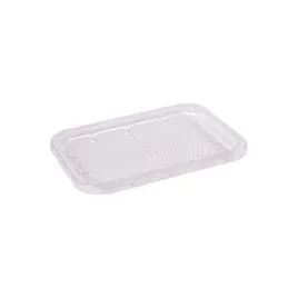 EZ-Tray Meat Tray 8.25X5.75X0.5 IN APET Shallow Clear Rectangle Honeycomb 300/Case