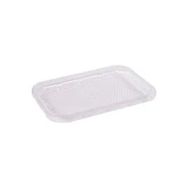 EZ-Tray Meat Tray 8.25X5.75X0.5 IN APET Shallow Clear Rectangle Honeycomb 300/Case