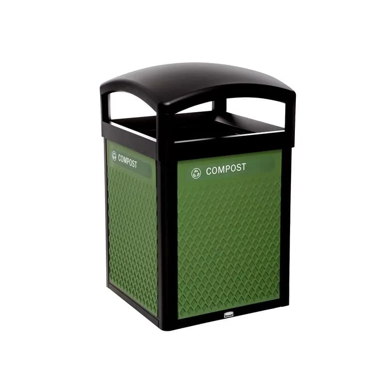 Decorative Panels 20.72X0.50X27.95 IN Green Resin Medium Capacity 1/Each