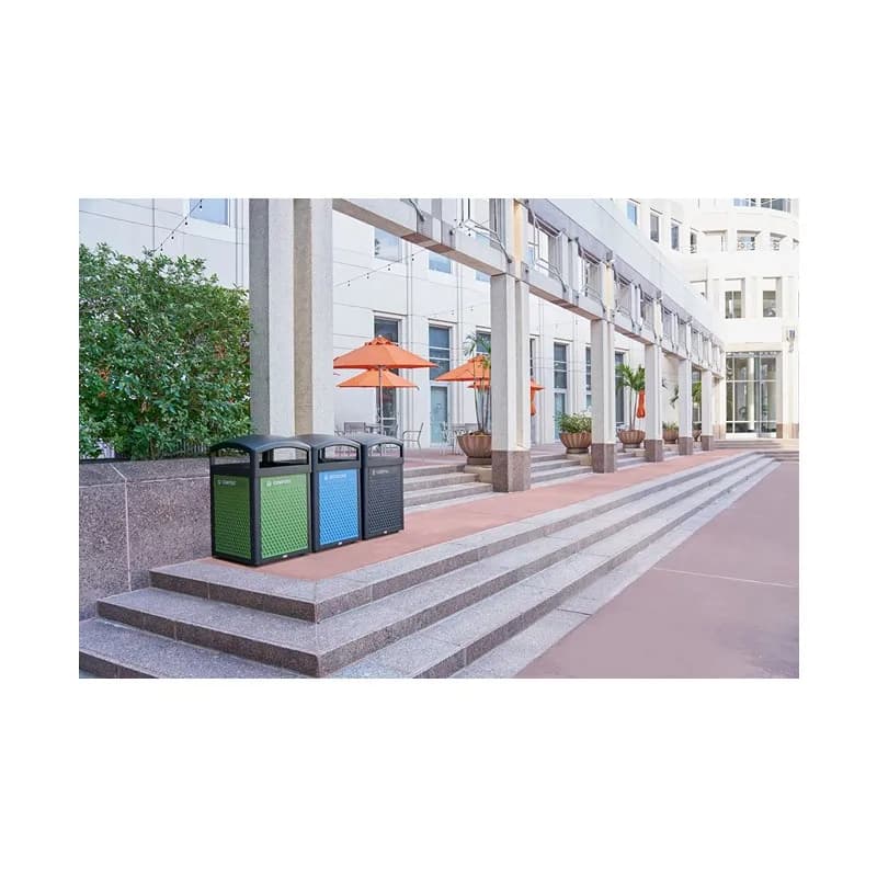 Decorative Panels 20.72X0.50X27.95 IN Green Resin Medium Capacity 1/Each