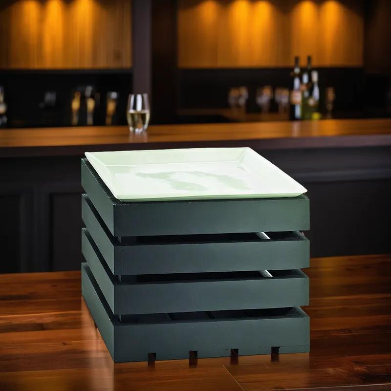 Crate Tower Riser 12X12X10 IN Bamboo Midnight Multi-Purpose 1/Each