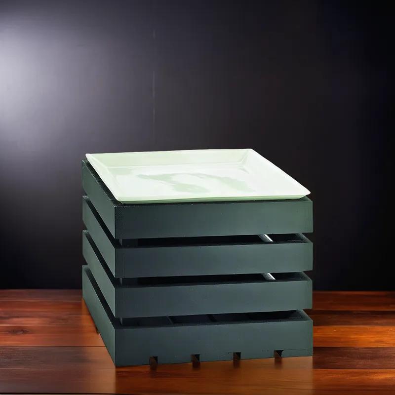 Crate Tower Riser 12X12X10 IN Bamboo Midnight Multi-Purpose 1/Each