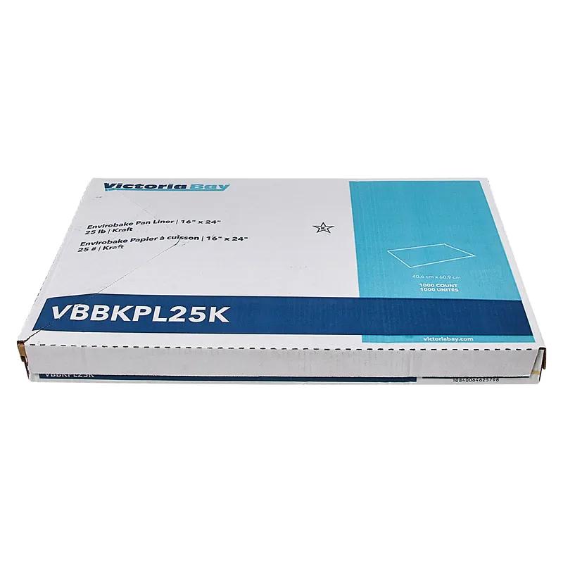 Victoria Bay Envirobake Pan Liner 16X24 IN Paper Kraft 1000/Case