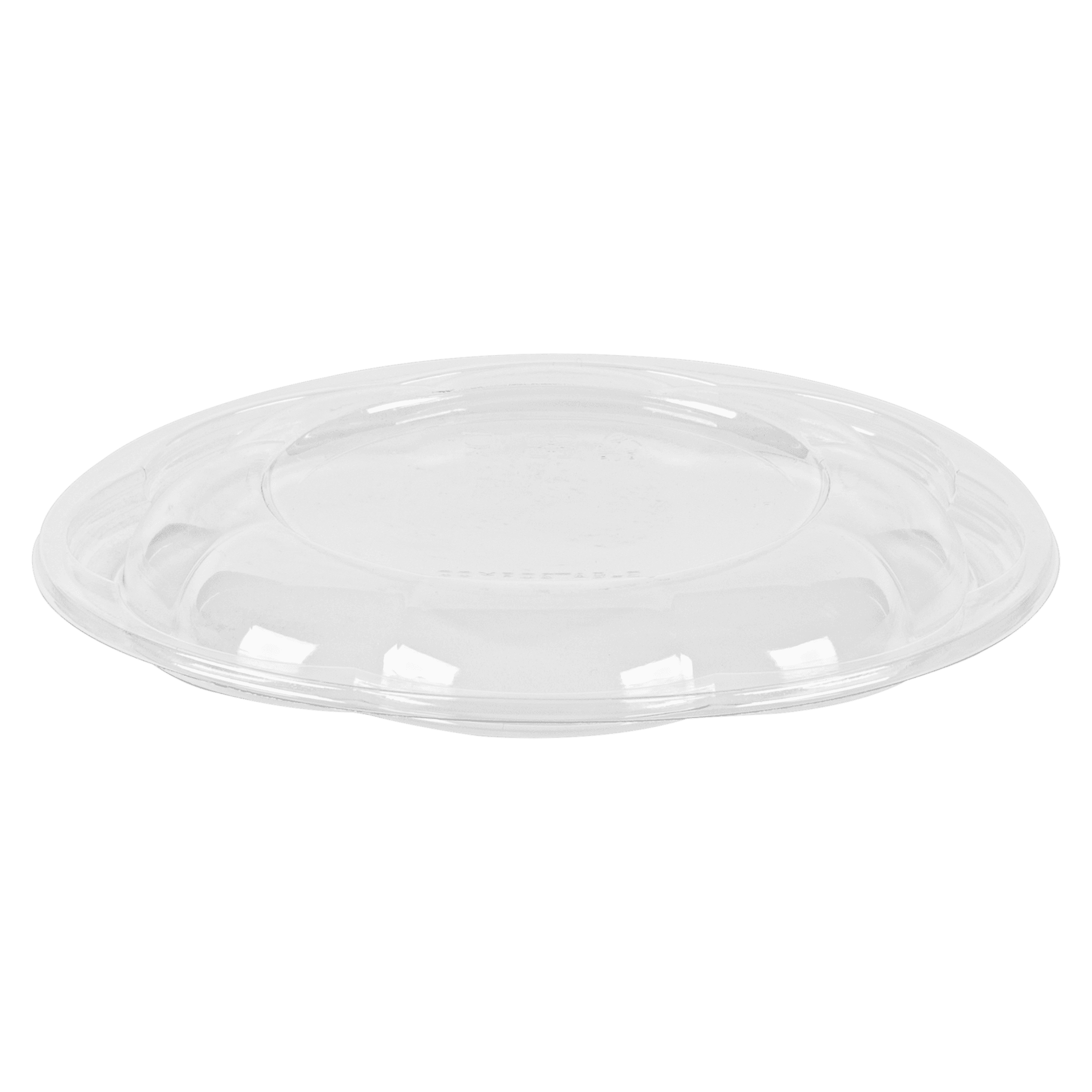 Stalk Market Lid PLA Clear For 24-48 OZ Salad Bowl 300/Case