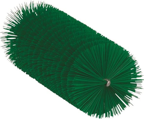 Vikan® Tube Brush 7.9X2.6X2.4 IN PP Polyester Stainless Steel Green For Flexible Handle 1/Each
