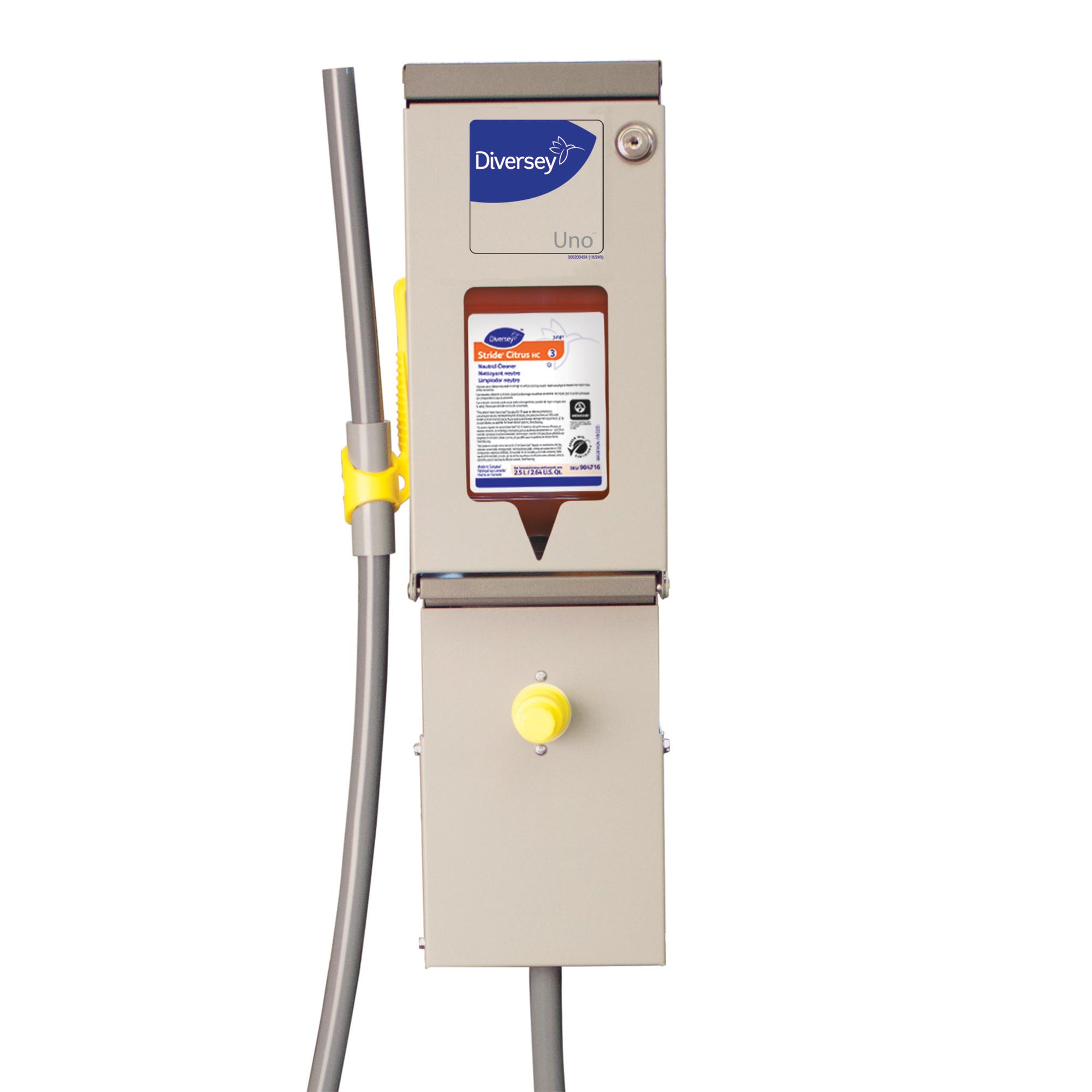 J-Fill® Uno Chemical Management System 1 Product Plastic Wall Mount, Locking 1/Each