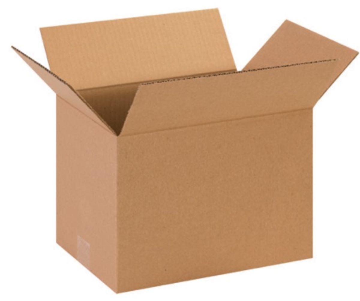 Regular Slotted Container (RSC) 12.375X9.563X9.375 IN Corrugated Cardboard 1/Each