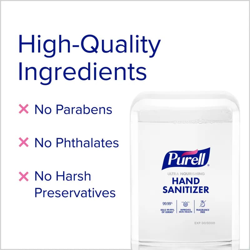 Purell® Advanced ULTRA NOURISHING™ Hand Sanitizer 1200 mL 4.33X3.36X8.64 IN Foaming For ES10 2/Case