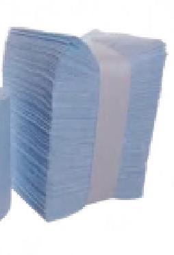 ContecClean Cleaning Wipe 12X13 IN Non-Wvn Plystr/Polypropylene Blend Blue 1/4 Fld Bnd Stckd Hydrophilic 500 Count/Case
