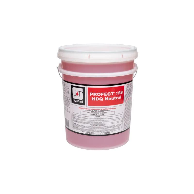 Profect® 128 HDQ Neutral® Refreshing Citrus Disinfectant Cleaner Deodorizer 5 GAL Hospital Grade Neutral One Step 1/Pail