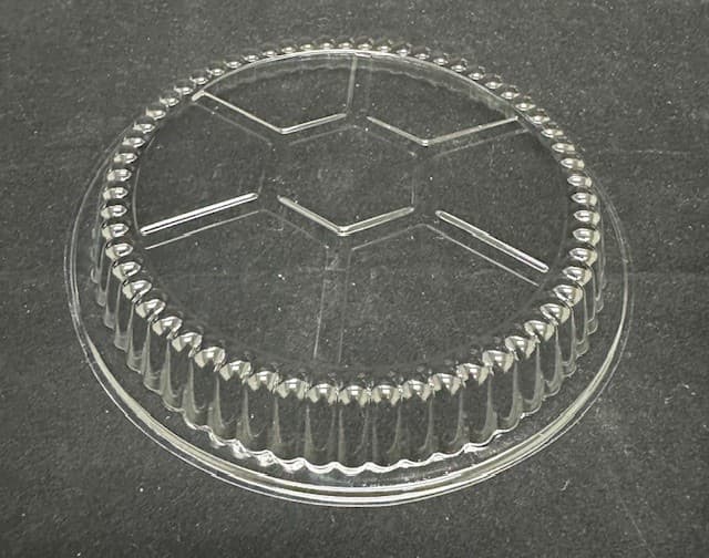 Victoria Bay Lid Dome 7 IN PET Clear Round For Container 500/Case