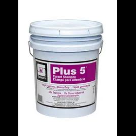 Plus-5® Banana Carpet Shampoo 5 GAL Heavy Duty Alkaline Liquid Concentrate High Foam Drying Agents Anti-Static 1/Pail