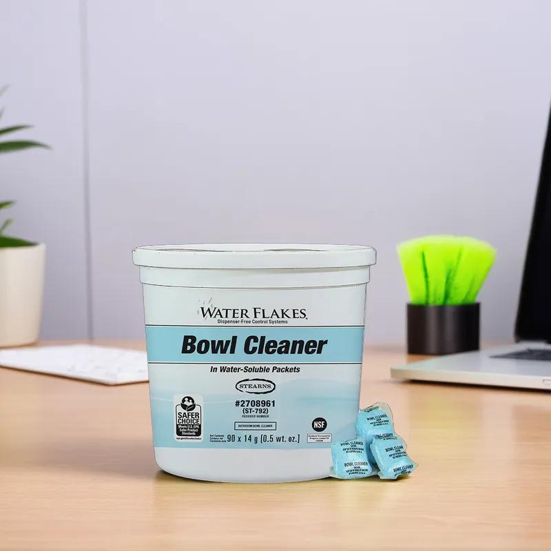 Water Flakes® Toilet Bowl Cleaner 0.5 OZ Packet 90 Count/Pack 2 Packs/Case