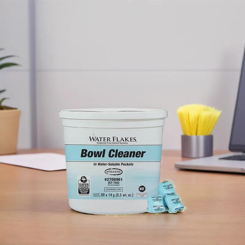 Water Flakes® Toilet Bowl Cleaner 0.5 OZ Packet 90 Count/Pack 2 Packs/Case