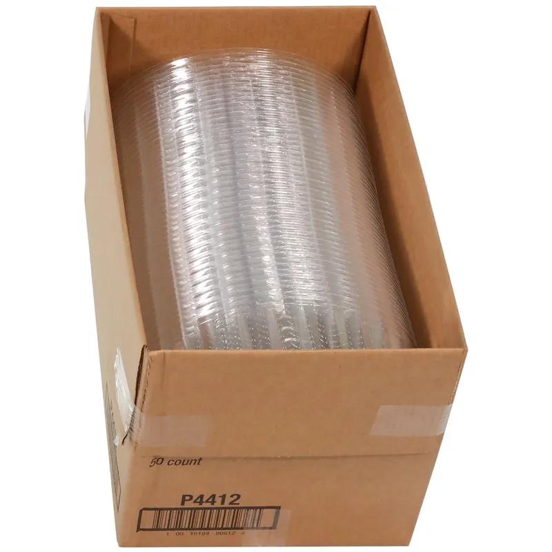 Caterware® Lid Dome 12X2.5 IN OPS Clear Round For Container 50/Case