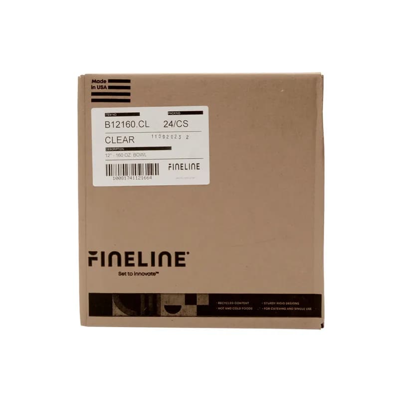 Bowl 160 OZ Plastic 24/Case