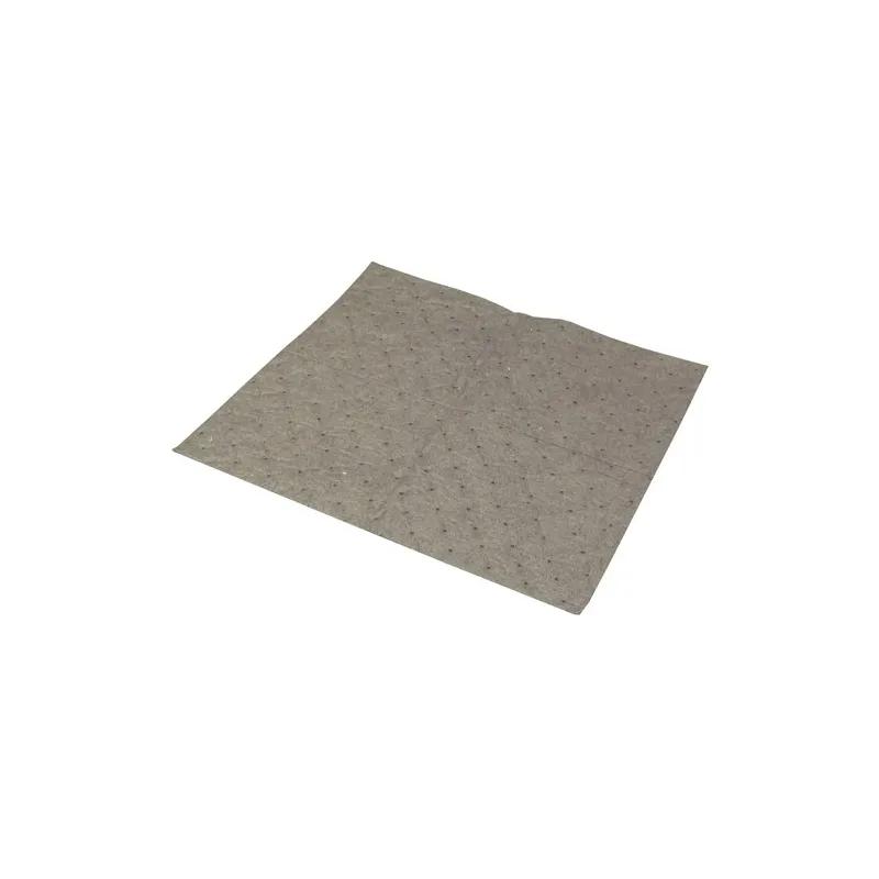 TaskBrand® Absorbent Pad 15X18 IN Gray Heavyweight Meltblown Polypropylene (PP) For Water & Oil Based Spills 100/Bale
