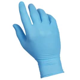 BasicGards® Gloves Medium (MED) Light Blue Vitrile Powder-Free 100 Count/Box 10 Box/Case 1000 Count/Case