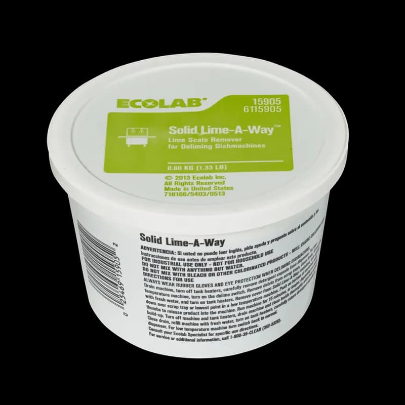 LIME-A-WAY® Delimer 1.33 LB Solid 6/Case