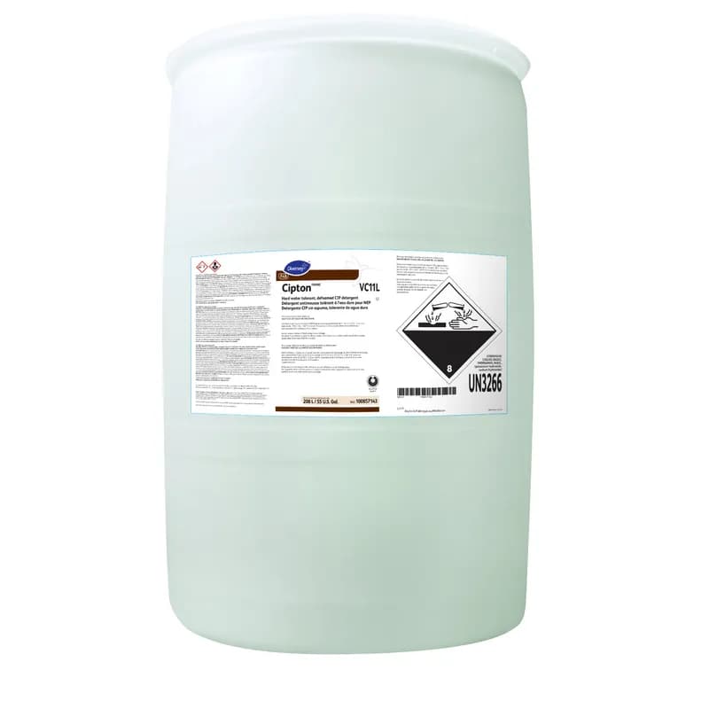 Cipton Sweet Scent Hard Water Tolerant 55 GAL Defoamed Liquid Caustic 1/Drum