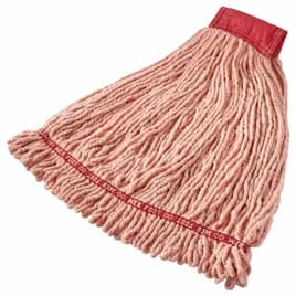 Web Foot® Mop Head Large (LG) 24 OZ Orange Cotton Synthetic Blend 4PLY 5IN Headband Web Foot Shrinkless 1/Each