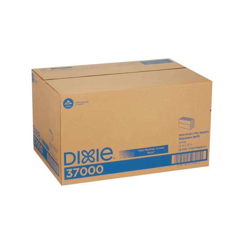 Dixie® Napkins Mini 12X13 IN White 1PLY 1/8 Fold Refill 500 Sheets/Pack 12 Packs/Case 6000 Sheets/Case