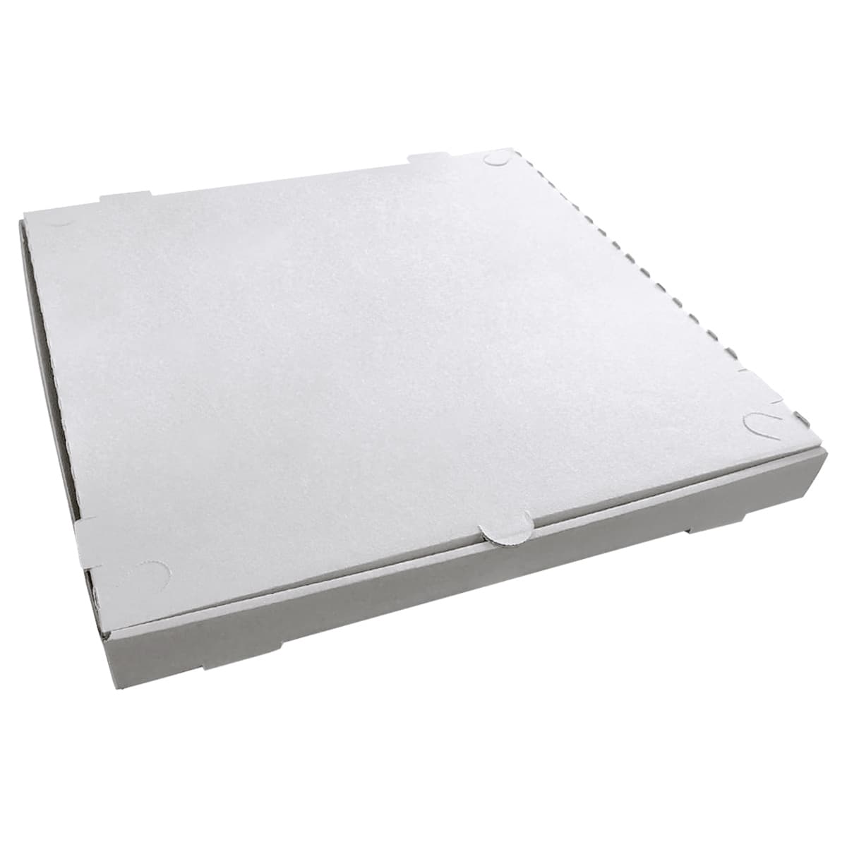 Victoria Bay Pizza Box 16X16X1.625 IN Corrugated Cardboard White Kraft Printed B-Flute 50/Bundle
