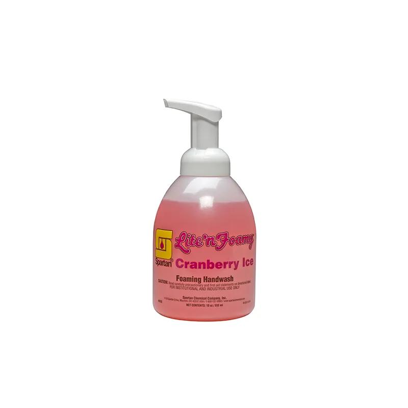 Lite'n Foamy® Cranberry Ice® Hair & Body Wash Ready-to-Use (RTU) Liquid 16 OZ Tangy-Cranberry Red Refill 6/Case
