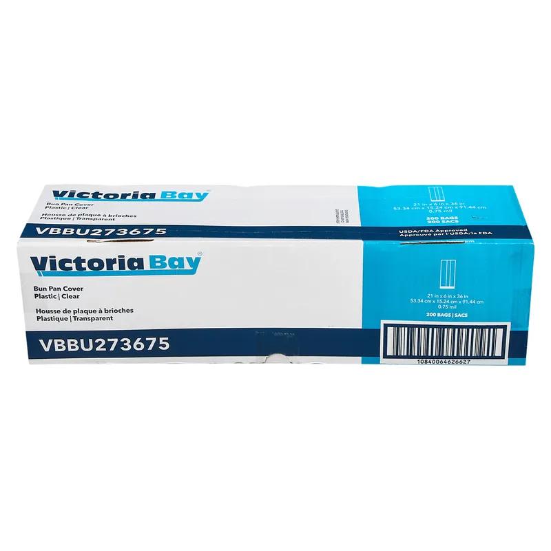 Victoria Bay Bun Pan Cover 21X6X36 IN Clear LDPE 0.75MIL 200/Case