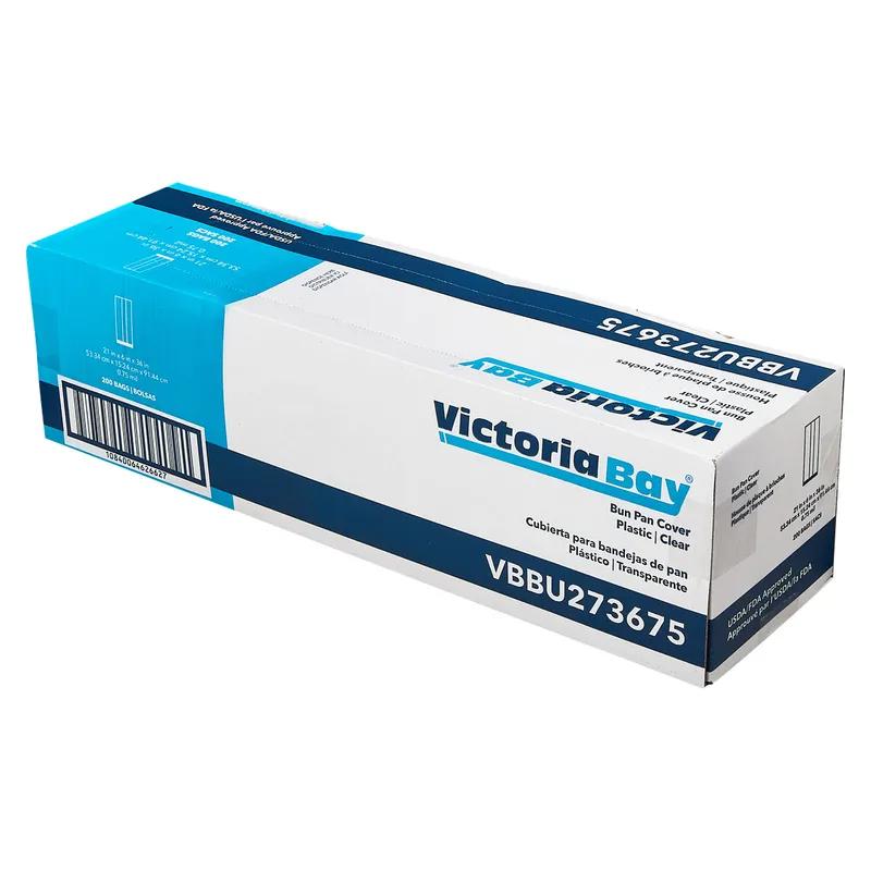 Victoria Bay Bun Pan Cover 21X6X36 IN Clear LDPE 0.75MIL 200/Case