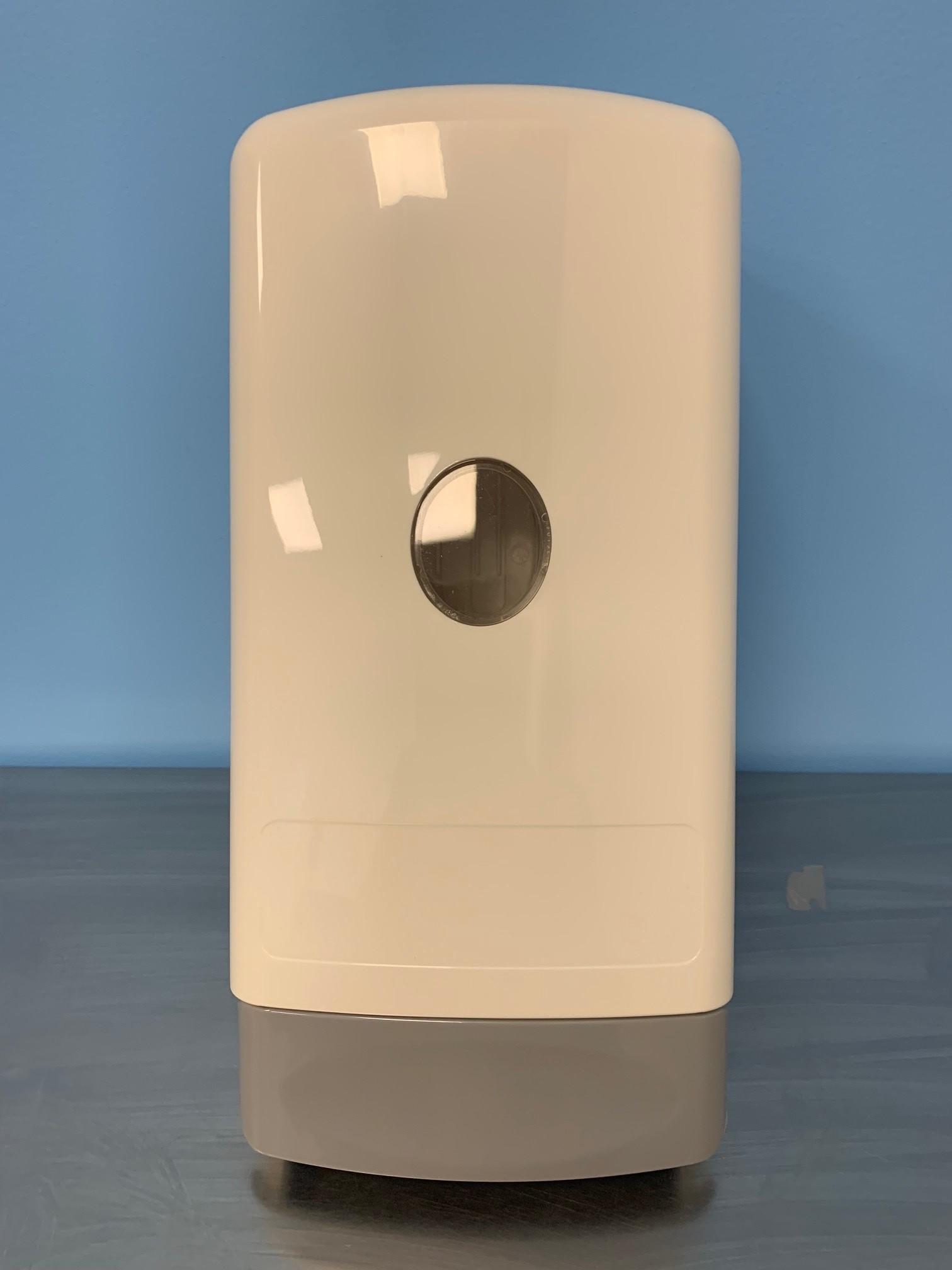 Hand Sanitizer & Soap Dispenser White Manual Bag-in-Box 1/Each