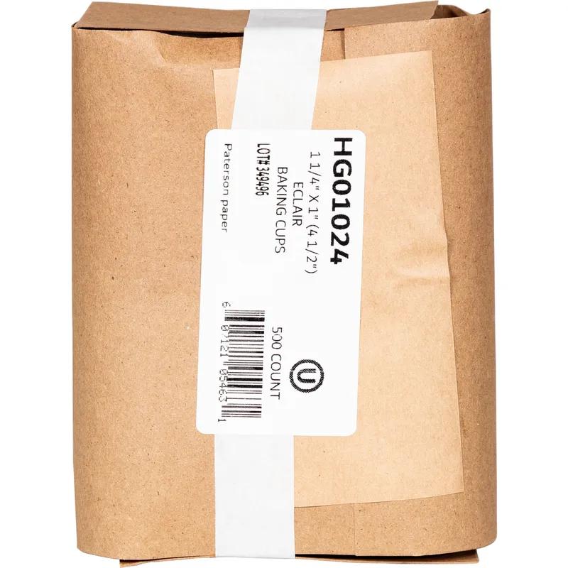 Eclair Baking Cup 4.5 IN Paper Fluted 10000/Case