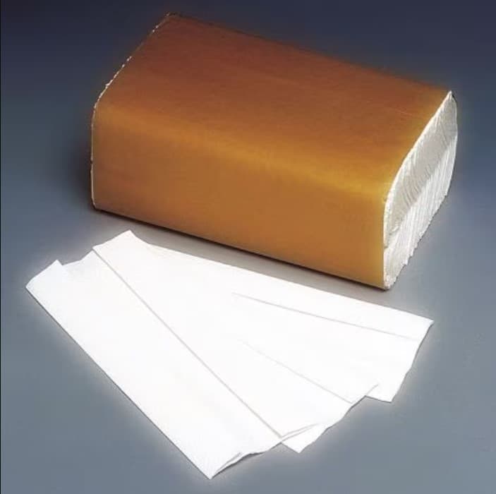 SKILCRAFT® Folded Paper Towel 4X10.25 IN White C-Fold 12/Case