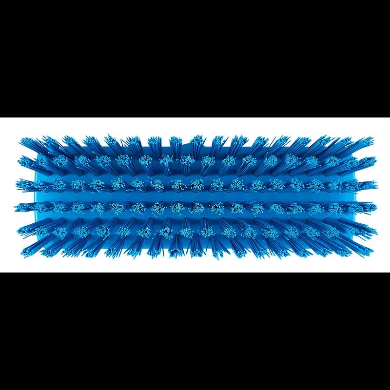 Vikan® Wall Deck Scrub Brush 8.9X3X4.5 IN Polyester PP Stainless Steel Blue Hard Stiff Bristles Compact 1/Each