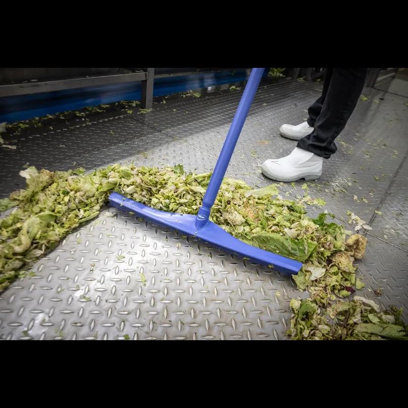 Vikan® Squeegee 15.7X3.1X3.5 IN Polypropylene (PP) Thermoplastic Elastomers (TPE) Rubber Blue Ultra Hygiene 1/Each