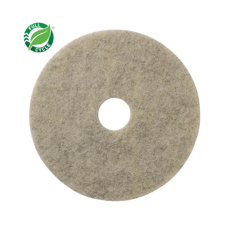 Porko Plus Ultra High Speed (UHS) Burnishing 13 IN Tan Polyester Fiber Natural Fiber 1/Case